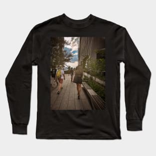 High Line Hudson Yards Manhattan NYC Long Sleeve T-Shirt